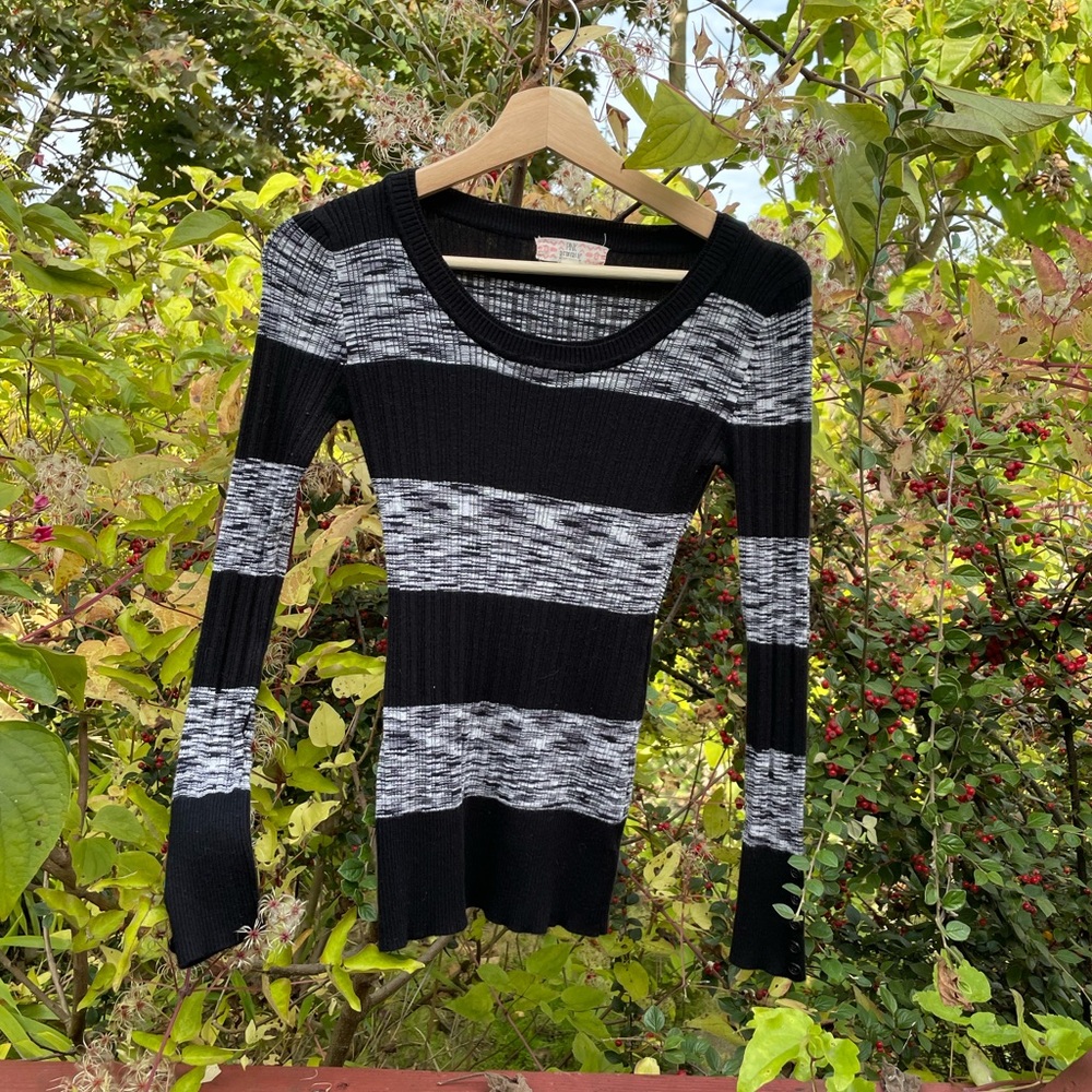 Striped Knitted Sweater